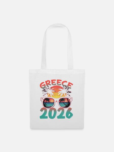 Greece 2026 - Stoffbeutel - Weiß