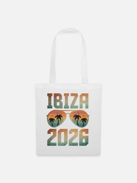 Ibiza 2026 - Stoffbeutel - Weiß