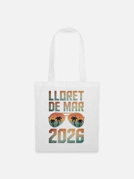 Lloret De Mar 2026 - Stoffbeutel - Weiß