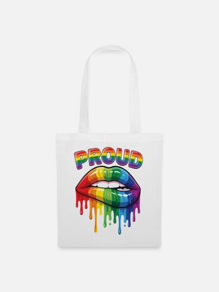 Pride Month LGBT – Stolz! - Stoffbeutel - Weiß
