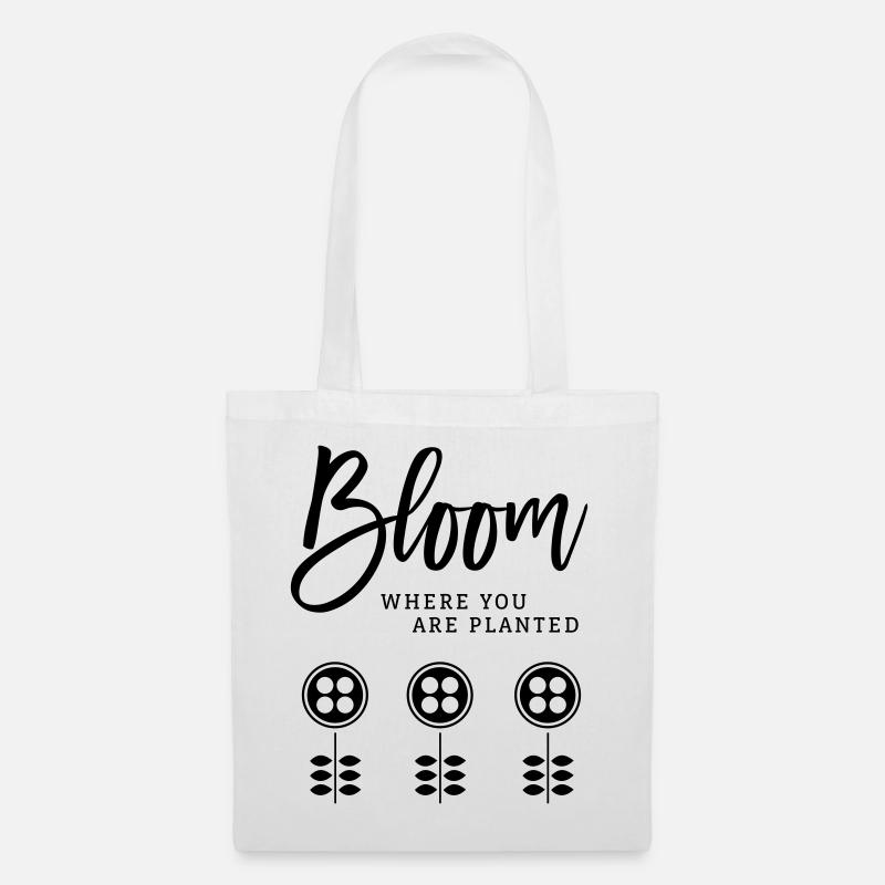 Bloom - Tote Bag - white