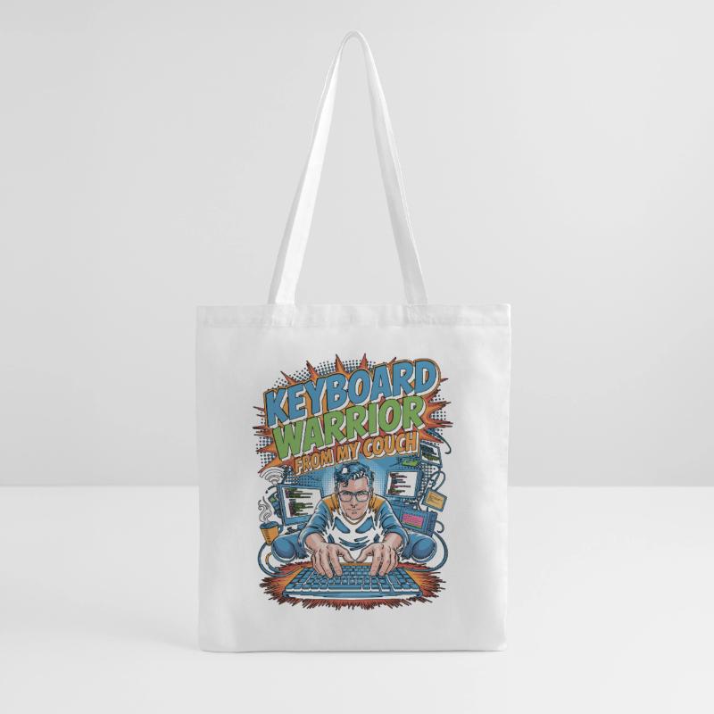 Remote Developer Keyboard Warrior Remote Coder Tote Bag