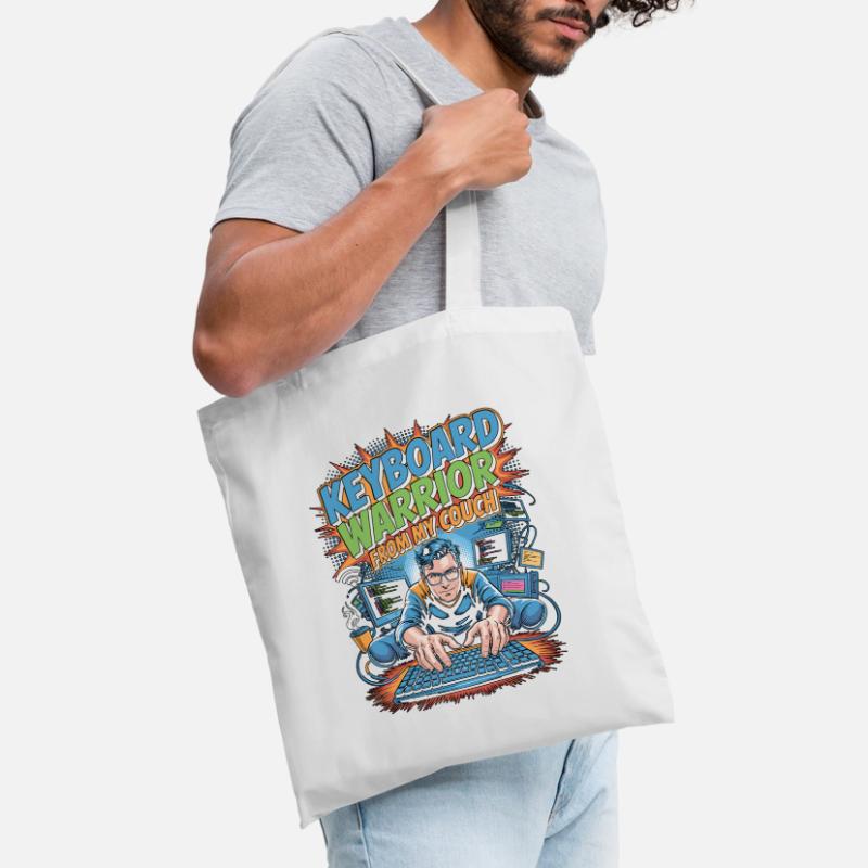 Remote Developer Keyboard Warrior Remote Coder Tote Bag