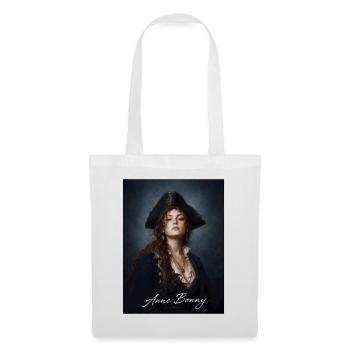 Anne Bonny Pirate Portrait - Tote Bag - white - Front