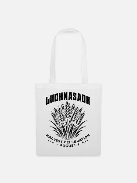 Lughnasadh Lammas Lughnasa Erntefeier - Stoffbeutel - Weiß