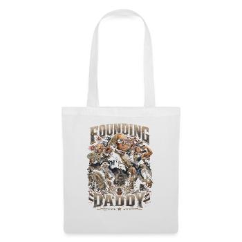Founding Father George Washington, July 4 - Tote Bag - white - Front