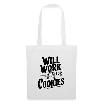 Ça marchera pour les cookies - Sac en tissu - blanc - Devant