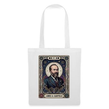 James A Tarotkarte - Stoffbeutel - Weiß - Vorne