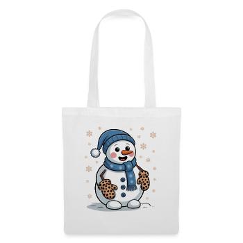 Snowman - Tote Bag - white - Front