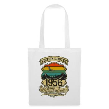 Édition Limitée 1956 Millésime Anniversaire - Sac en tissu - blanc - Devant