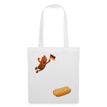 Schnitzel that goes into a bun - Tote Bag - white - Front