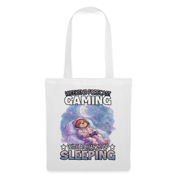 Weekend Gaming Sleep Mode Sloth - Tote Bag - white - Front