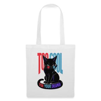 Cool Cat - Stoffbeutel - Weiß - Vorne