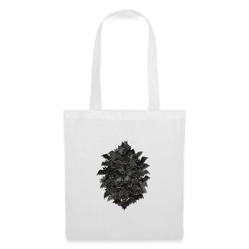 Night bat flock - Tote Bag - white - Front