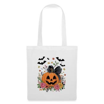 Halloween Pumpkin - Tote Bag - white - Front