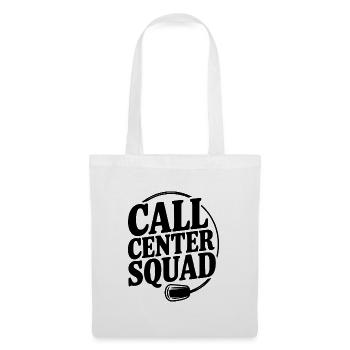 Callcenter-Team - Stoffbeutel - Weiß - Vorne