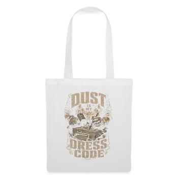 Stonemasonry Stonemasonry Dust Is My Dress Code - Tote Bag - white - Front