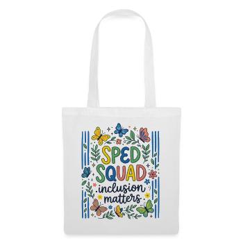 Sped Squad Butterfly Special Education Teacher - Tote Bag - white - Front