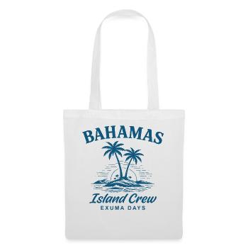 Journée de l’équipage de l’équipage des îles des Bahamas - Sac en tissu - blanc - Devant