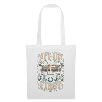 Pipelayer Piping Fitter Fit Up First - Tote Bag - white - Front