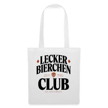 Lecker Bierchen Club Bier Spruch JGA Malle Bier - Tote Bag - white - Front