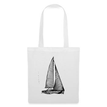 Sailboat Sketch - Tote Bag - white - Front