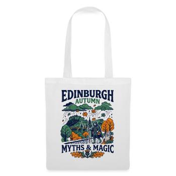 Edinburgh Autumn Myths And Magic Novelty - Stoffbeutel - Weiß - Vorne