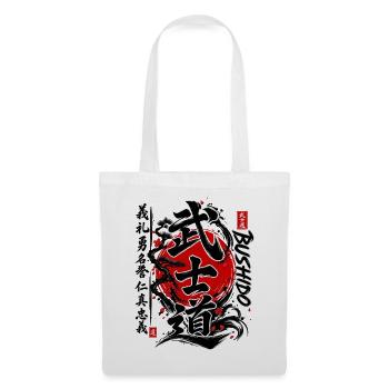 Bushido Samurai Code Kunst - Stoffbeutel - Weiß - Vorne