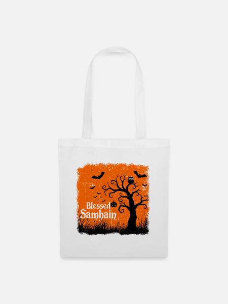 Samhain Wicca Wicca-Keltisch - Stoffbeutel - Weiß