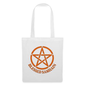 Samhain Wicca Wicca-Hexenstern - Stoffbeutel - Weiß - Vorne