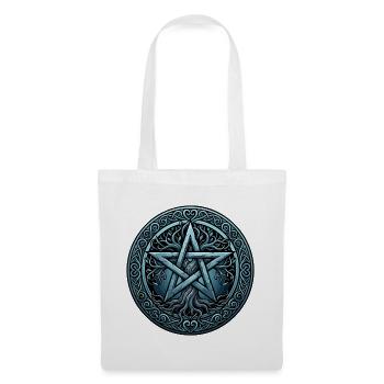 Samhain Wicca Wicca-Halloween-Hexe - Stoffbeutel - Weiß - Vorne