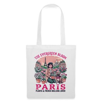 The Evergreen Bloom Paris Plants and French - Stoffbeutel - Weiß - Vorne