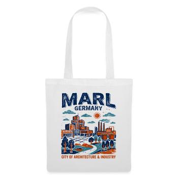 Marl Germany City of Architecture And Industry - Stoffbeutel - Weiß - Vorne