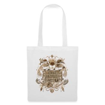 Ontario Forever Beavers Rustic Sign - Stoffbeutel - Weiß - Vorne
