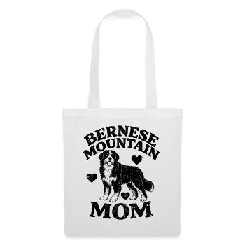 Bernese dog mom - Stoffbeutel - Weiß - Vorne