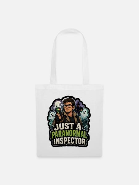 Just a Paranormal Inspector - Stoffbeutel - Weiß