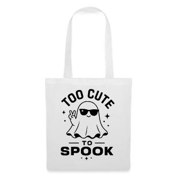 Too Cute To Spook - Stoffbeutel - Weiß - Vorne