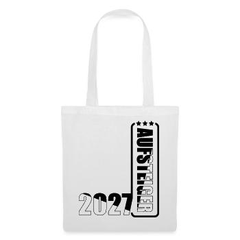 Aufsteiger 2027 - Stoffbeutel - Weiß - Vorne