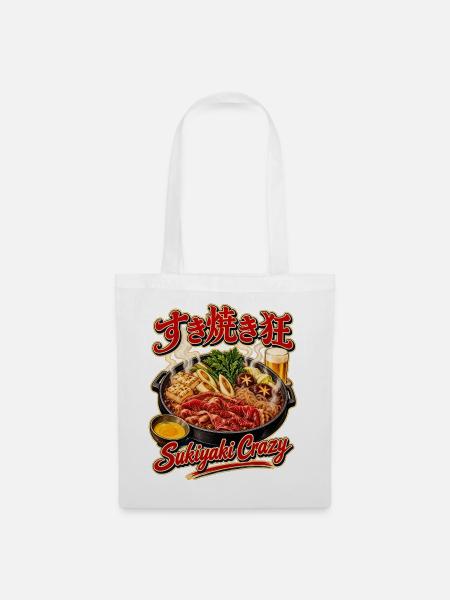 Sukiyaki Crazy - Stoffbeutel - Weiß