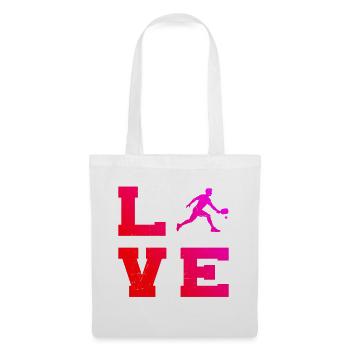 Pickleball Profi Geschenk für Pickleballspiel Fans - Stoffbeutel - Weiß - Vorne