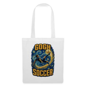 Gogh Fußball  - Stoffbeutel - Weiß - Vorne