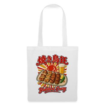 Yakitori Crazy - Stoffbeutel - Weiß - Vorne