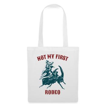 Not My First Rodeo Frosch - Stoffbeutel - Weiß - Vorne