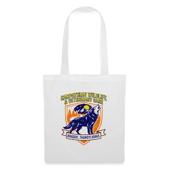 Carpathian Wildlife And Veterinary Care Wolf - Stoffbeutel - Weiß - Vorne