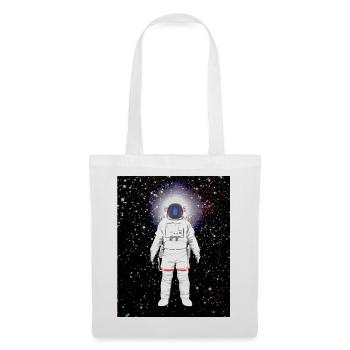 Astronaut im Farbspektrum - Stoffbeutel - Weiß - Vorne