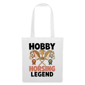 Hobby Horsing Legend - Stoffbeutel - Weiß - Vorne