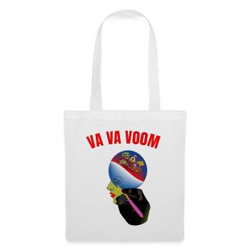 Va Va Voom – Glamour, Geld und Luxusleben - Stoffbeutel - Weiß - Vorne