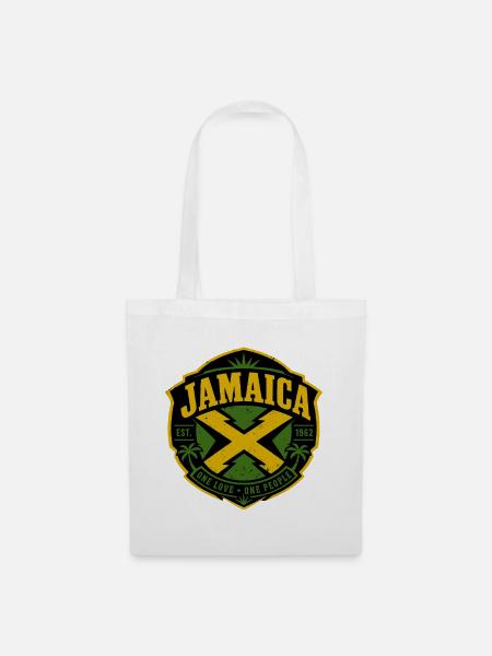 Jamaika - Stoffbeutel - Weiß