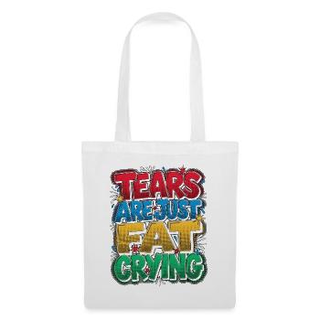 Personal Trainer Tears Are Fat Crying Health Coach - Stoffbeutel - Weiß - Vorne