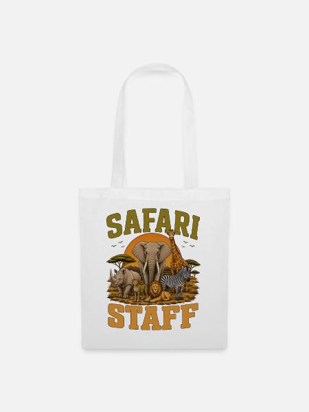 Safari Staff - Stoffbeutel - Weiß